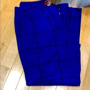 Merona Bright Blue Ankle Length Pants